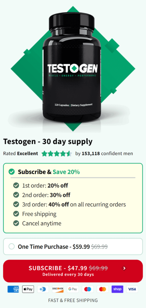 testogen tablet